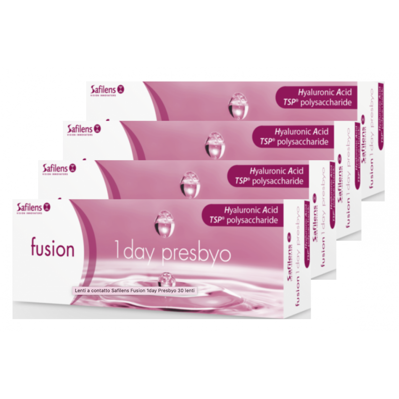 Lenti a contatto Safilens Fusion 1day Presbyo 30 lenti 4X3