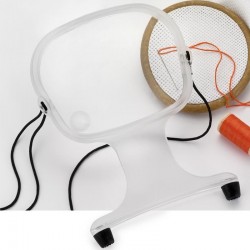 Lente per maglia e cucito